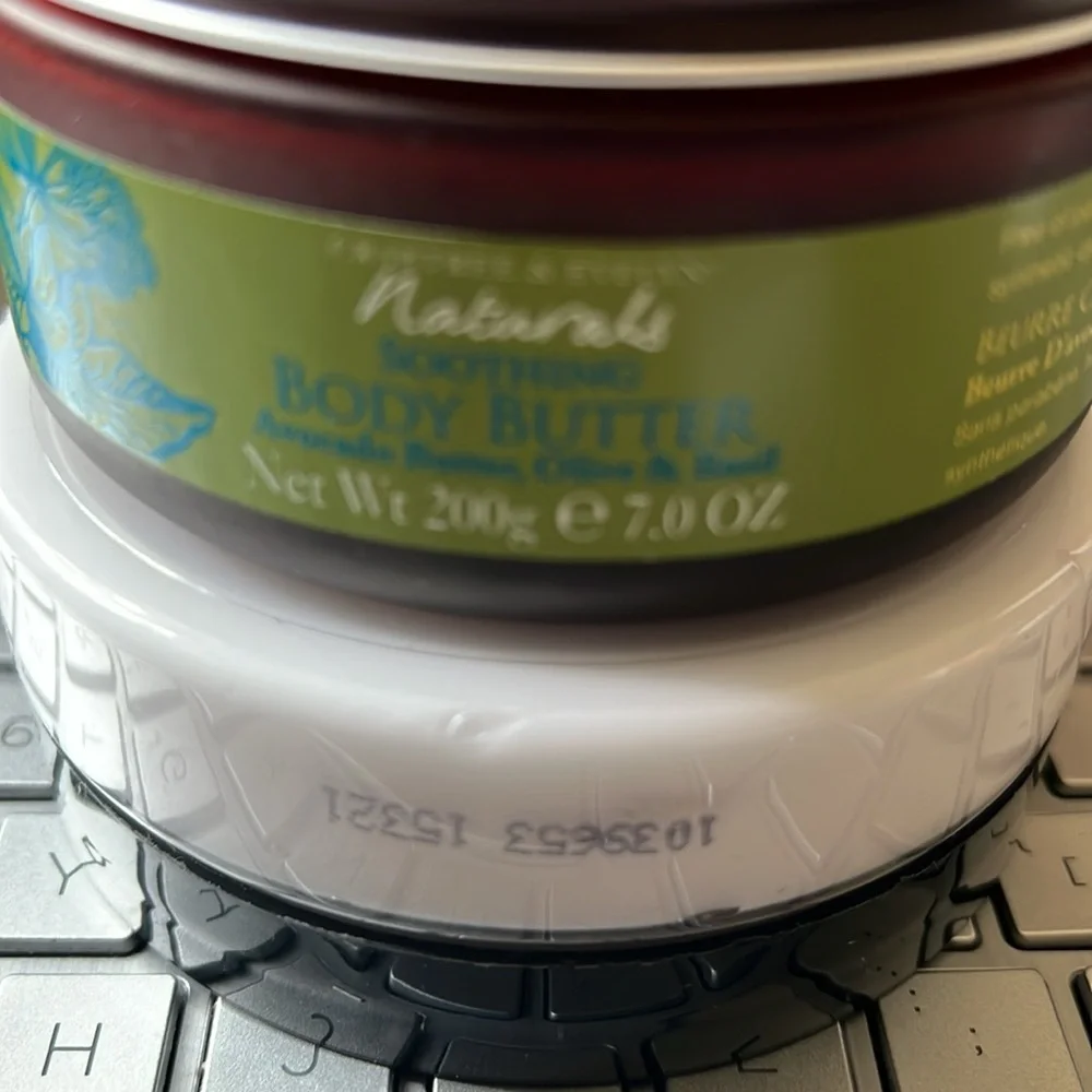 Crabtree Naturals Botanical Body Butter in Avocado Butter, Olive & Basil 7 oz